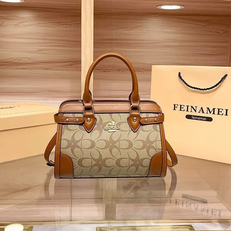 Brand women's color blocked handbag 2025 new high-end fashion versatile designer single shoulder crossbody bag with large capaci
Brand women's color blocked handbag 2025 new high-end fashion versatile designer single shoulder crossbody bag with large capaci