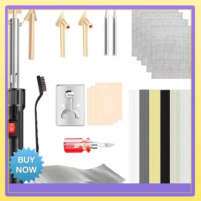 150W Plastic Welding Kit Electric Soldering Iron Household Welding Tools Automobile Bumper Maintenance Tools EU Plug Easy To Use
150W Plastic Welding Kit Electric Soldering Iron Household Welding Tools Automobile Bumper Maintenance Tools EU Plug Easy To Use