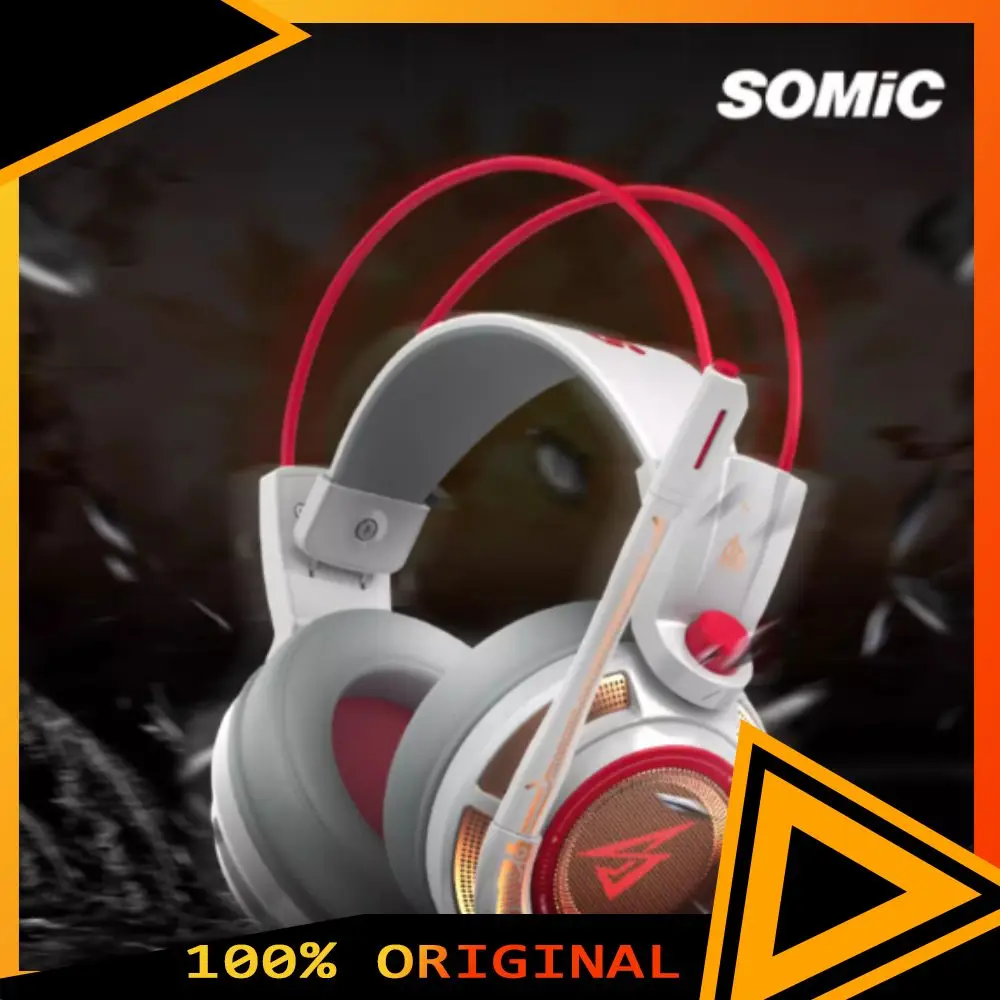 Somic G941AG Киберспортивные наушники Проводная геймерская гарнитура с шумоподавлением 7.1 Наушники с объемным звуковым эффектом Пользовательский аксессуар для ПК Подарок
Somic G941AG Киберспортивные наушники Проводная геймерская гарнитура с шумоподавлением 7.1 Наушники с объемным звуковым эффектом Пользовательский аксессуар для ПК Подарок