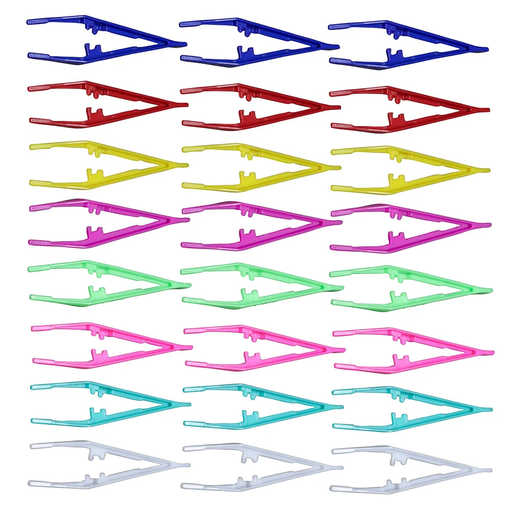 24pcs Beauty Tweezers Disposable Plastic Makeup Clips False Eyelashes Tools Multi Color 8 Colors Mixed Practical eyelash glue
24pcs Beauty Tweezers Disposable Plastic Makeup Clips False Eyelashes Tools Multi Color 8 Colors Mixed Practical eyelash glue