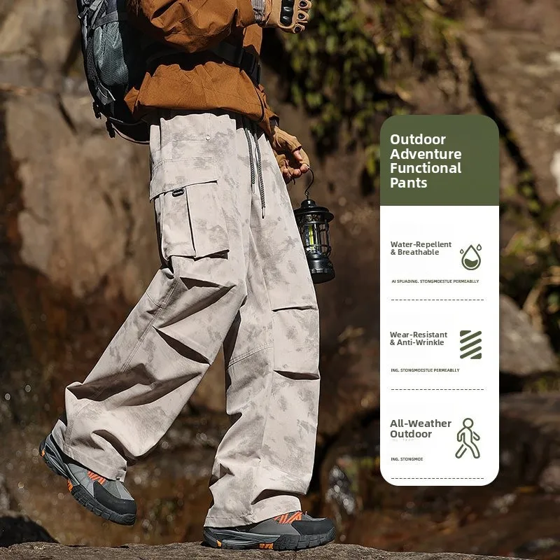 Мужские повседневные брюки прямого кроя в американском стиле, весна-осень 2026, новые модные свободные брюки с эффектом помятости
Мужские повседневные брюки прямого кроя в американском стиле, весна-осень 2026, новые модные свободные брюки с эффектом помятости