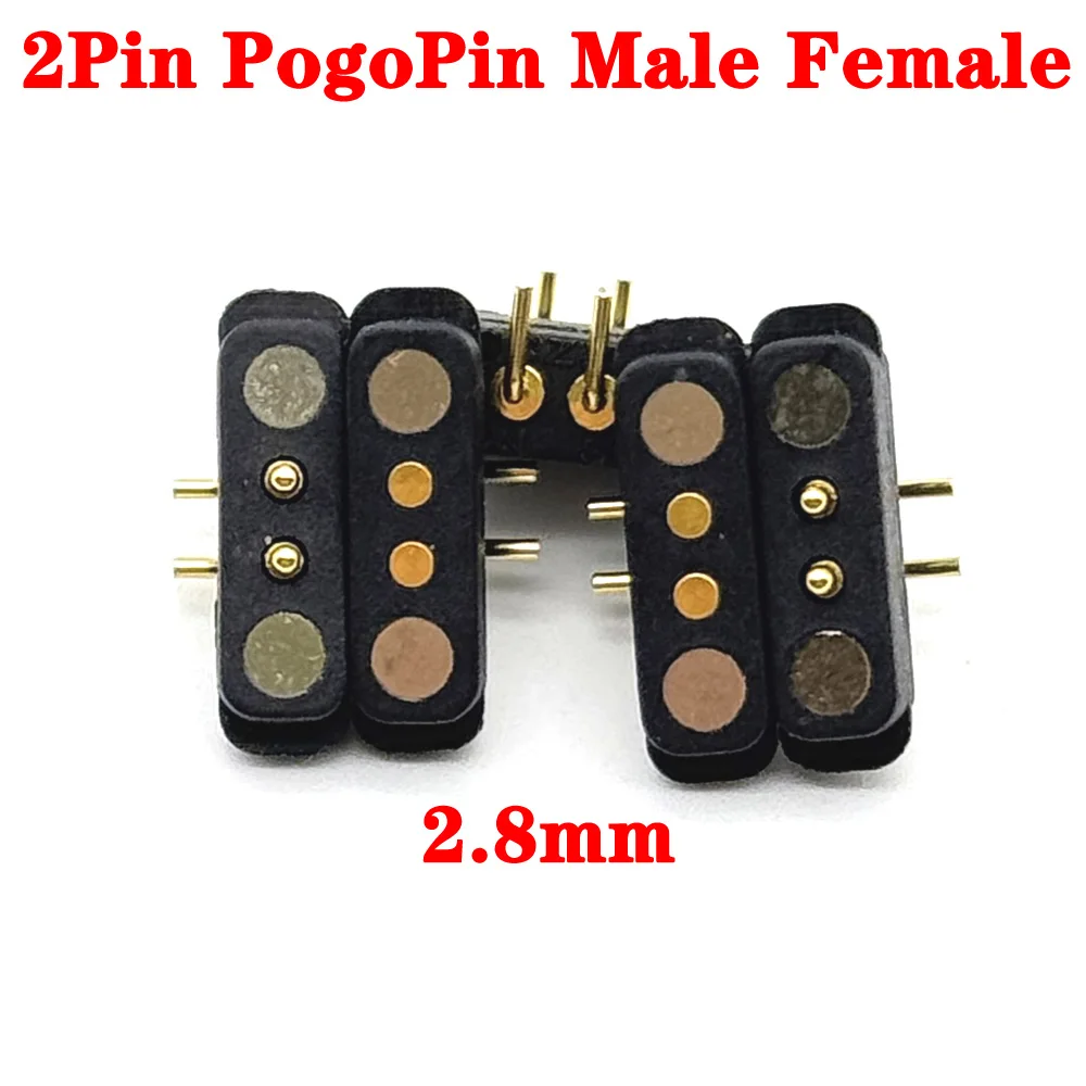 1Pair Curved Needle 2A DC Magnetic Pogo Pin Connector 2Pin 2.8mm Male Female Spring Loaded DC Power Socket 2P
1Pair Curved Needle 2A DC Magnetic Pogo Pin Connector 2Pin 2.8mm Male Female Spring Loaded DC Power Socket 2P