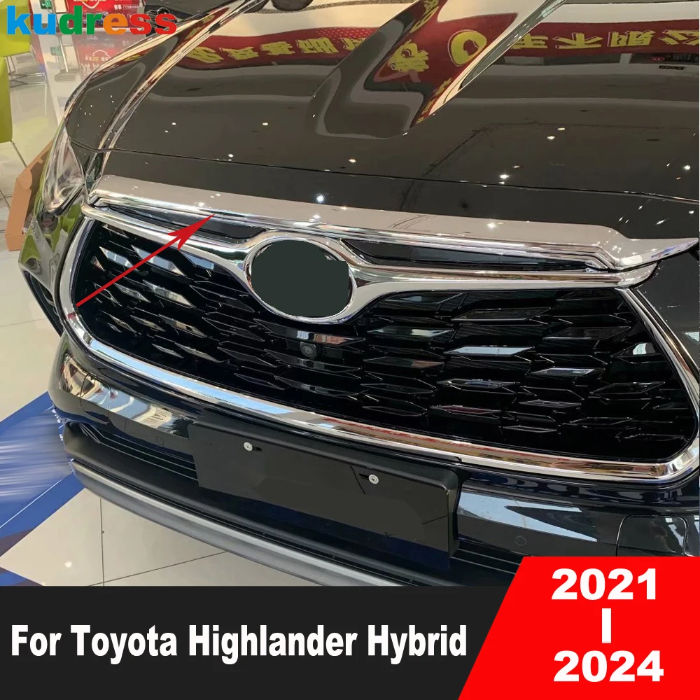 For Toyota Highlander XU70 Kluger Hybrid 2021 2022 2023 2024 Chrome Front Hood Engine Cover Trim Molding Strip Car Accessories
For Toyota Highlander XU70 Kluger Hybrid 2021 2022 2023 2024 Chrome Front Hood Engine Cover Trim Molding Strip Car Accessories