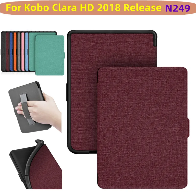 Slim Magnet Wake/Sleep Case for Kobo Clara HD 6 Inch N249 Ebook Smart Cover Ereader Skin Shell For Rakuten Kobo Clara HD 6''
Slim Magnet Wake/Sleep Case for Kobo Clara HD 6 Inch N249 Ebook Smart Cover Ereader Skin Shell For Rakuten Kobo Clara HD 6''