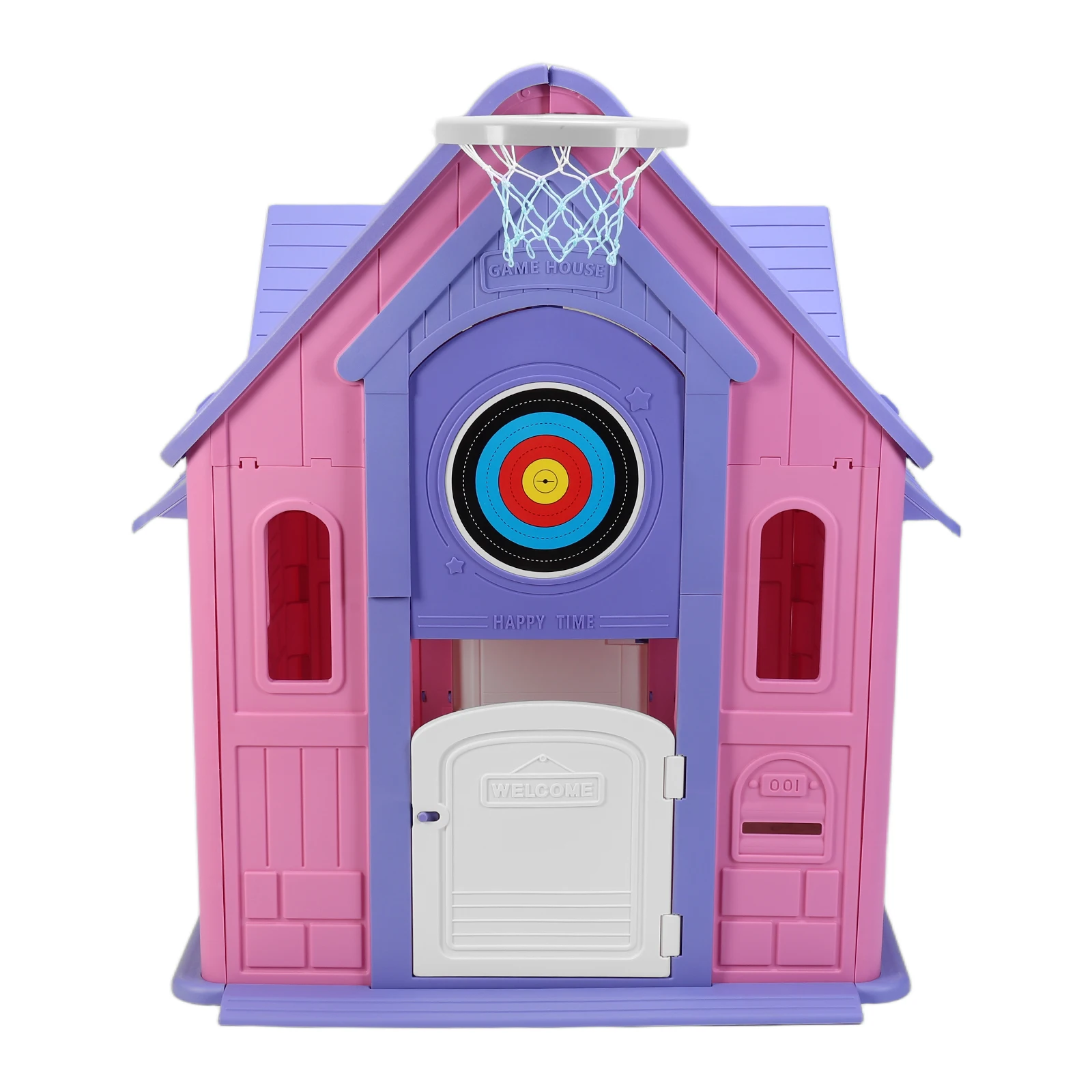 Indoor/Outdoor Playset with Basketball Hoop Dartboard Garden Games Cottage Outdoor Playhouse for 2-5 Years xKids Playhouse
Indoor/Outdoor Playset with Basketball Hoop Dartboard Garden Games Cottage Outdoor Playhouse for 2-5 Years xKids Playhouse