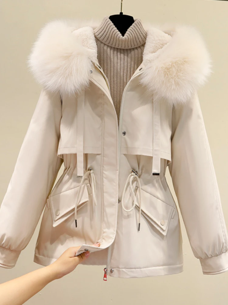 Winter Jackets for Women 2024 New in Cotton Coats Korean Fashion Office Lady Women's Parkas Hooded Long Stylish Winter Coat
Winter Jackets for Women 2024 New in Cotton Coats Korean Fashion Office Lady Women's Parkas Hooded Long Stylish Winter Coat