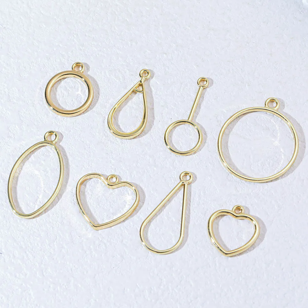 100pcs Handmade Waterdrop Jewelry Pendants Golden Color Round Necklace Earrings Pendant Charms Diy Jewelry Making Accessories
100pcs Handmade Waterdrop Jewelry Pendants Golden Color Round Necklace Earrings Pendant Charms Diy Jewelry Making Accessories