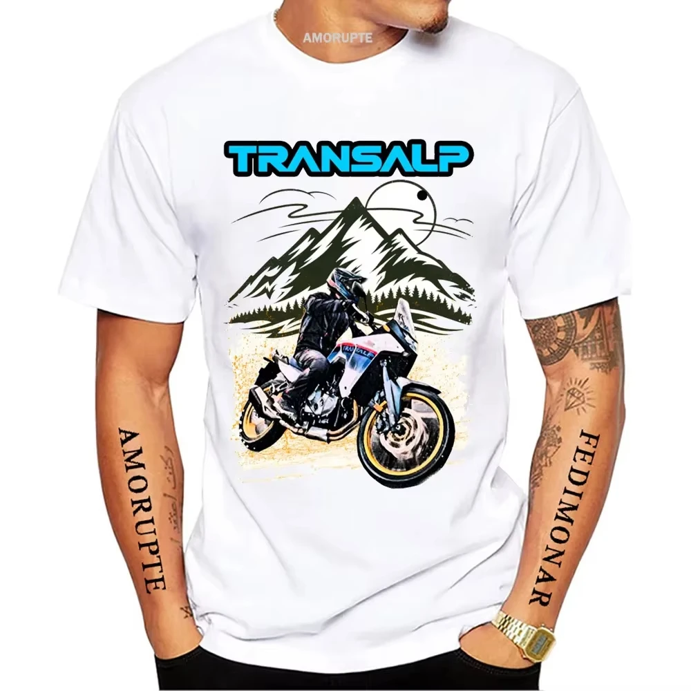 Transalp 750XL Desert Racing Motorcycle Rider Футболка Новая летняя мужская футболка с коротким рукавом Moto Sport Boy Повседневные футболки Крутые топы для верховой езды
Transalp 750XL Desert Racing Motorcycle Rider Футболка Новая летняя мужская футболка с коротким рукавом Moto Sport Boy Повседневные футболки Крутые топы для верховой езды