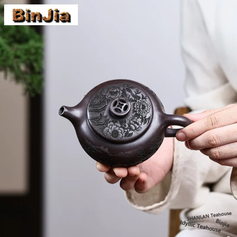 210 мл традиционные чайники из фиолетовой глины Исин, горшок ручной работы для удачи, барабанный горшок, необработанная руда, железный чайник с красным песком, грязевой чайник, чайный сервиз Zisha, подарок
210 мл традиционные чайники из фиолетовой глины Исин, горшок ручной работы для удачи, барабанный горшок, необработанная руда, железный чайник с красным песком, грязевой чайник, чайный сервиз Zisha, подарок