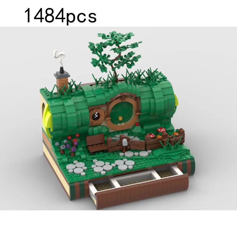 MOC 1484PCS Book Hut Fairy Tale Cave 3D Building Small Particle Assembly Block Model Toy Ornament
MOC 1484PCS Book Hut Fairy Tale Cave 3D Building Small Particle Assembly Block Model Toy Ornament