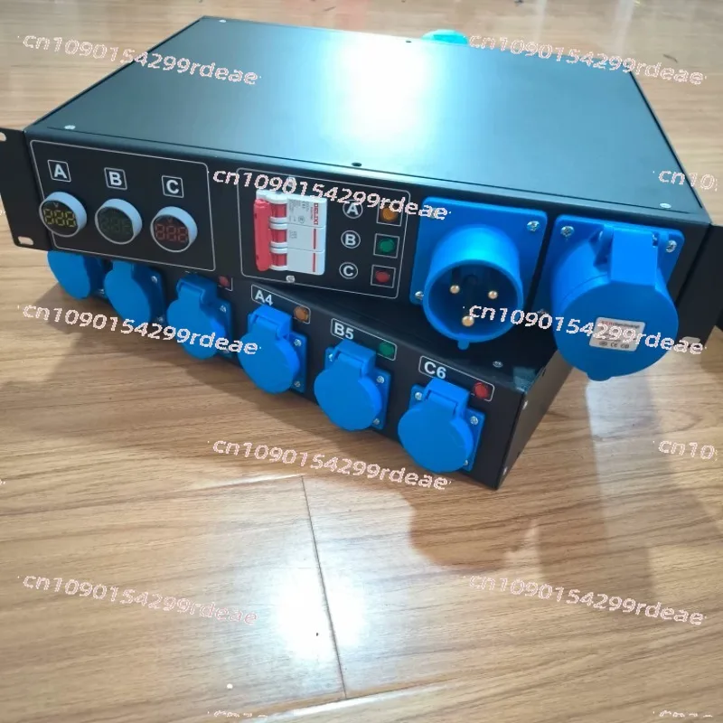 16A6 way power box flow performance stage lighting sound power manager large screen through box power distribution cabinet
16A6 way power box flow performance stage lighting sound power manager large screen through box power distribution cabinet