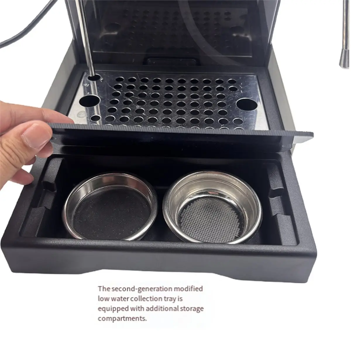 A10R Upgrade Low Profile Thin Drip Tray & Hole Steam Tip & Spring Modification Kit, for Gaggia Classic Pro Coffee Machine
A10R Upgrade Low Profile Thin Drip Tray & Hole Steam Tip & Spring Modification Kit, for Gaggia Classic Pro Coffee Machine