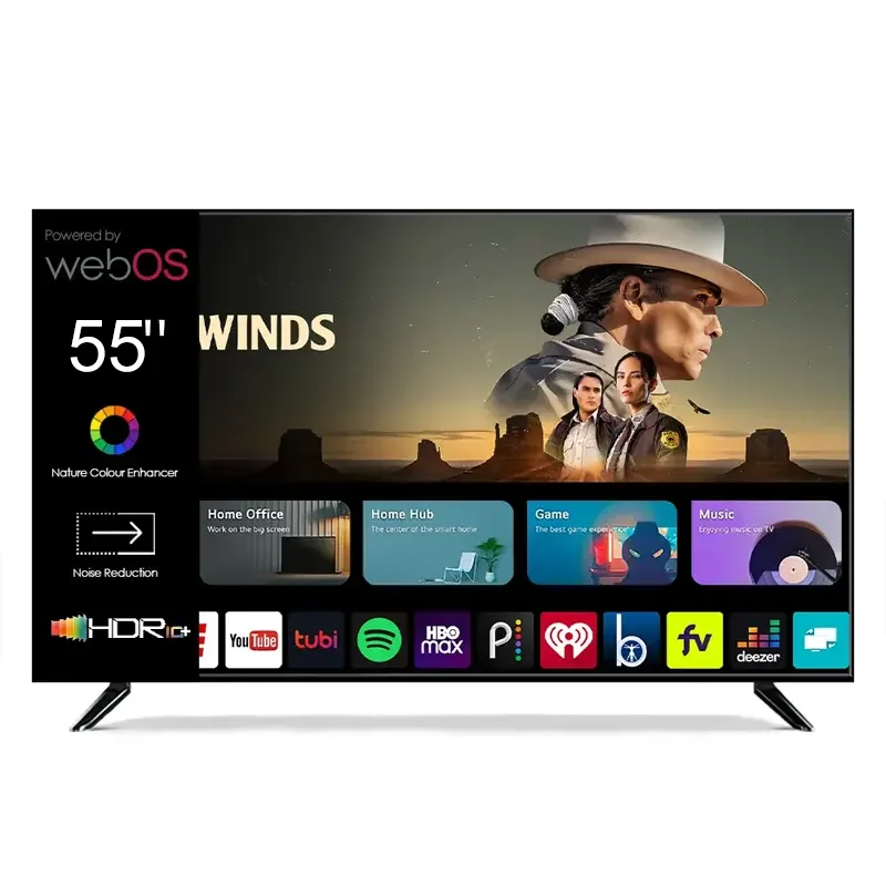 55 Inch Big Screen Television Smart Android TV With LED Backlight Custom OEM Flat Screen For Hotels 2K 4K HD Definition TV
55 Inch Big Screen Television Smart Android TV With LED Backlight Custom OEM Flat Screen For Hotels 2K 4K HD Definition TV