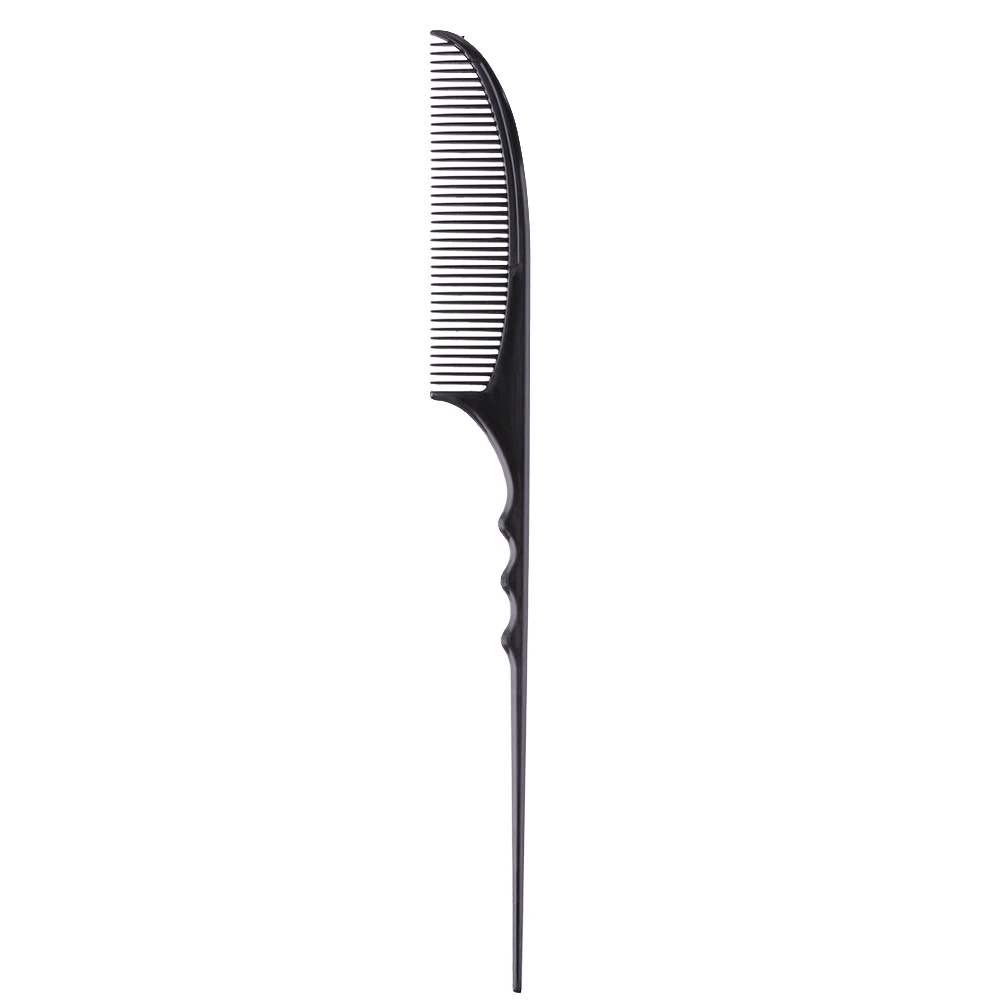 Styling Carbon Heat Comb with Long Thin Handle Hair Styling Comb for Adding Volume for Back Combing Root Teasing
Styling Carbon Heat Comb with Long Thin Handle Hair Styling Comb for Adding Volume for Back Combing Root Teasing
