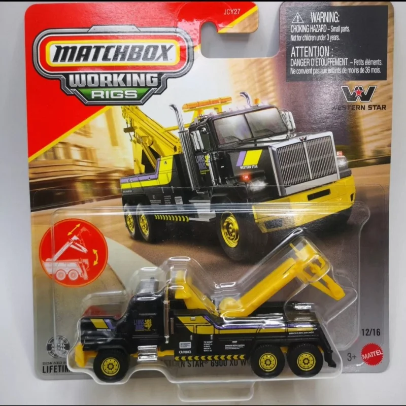 Металлическая коллекционная модель Matchbox JCY27 Western Star 6900 Xd Wrecker Road Tractor Working Rigs для взрослых коллекционеров
Металлическая коллекционная модель Matchbox JCY27 Western Star 6900 Xd Wrecker Road Tractor Working Rigs для взрослых коллекционеров