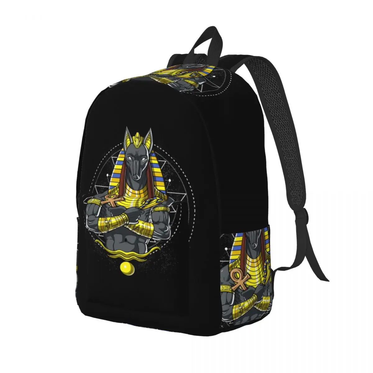 Egyptian God Anubis Student Backpack School Bag Hiking Travel Daypack for Boys Girls Fashion Bookbag Shoulder Bags
Egyptian God Anubis Student Backpack School Bag Hiking Travel Daypack for Boys Girls Fashion Bookbag Shoulder Bags