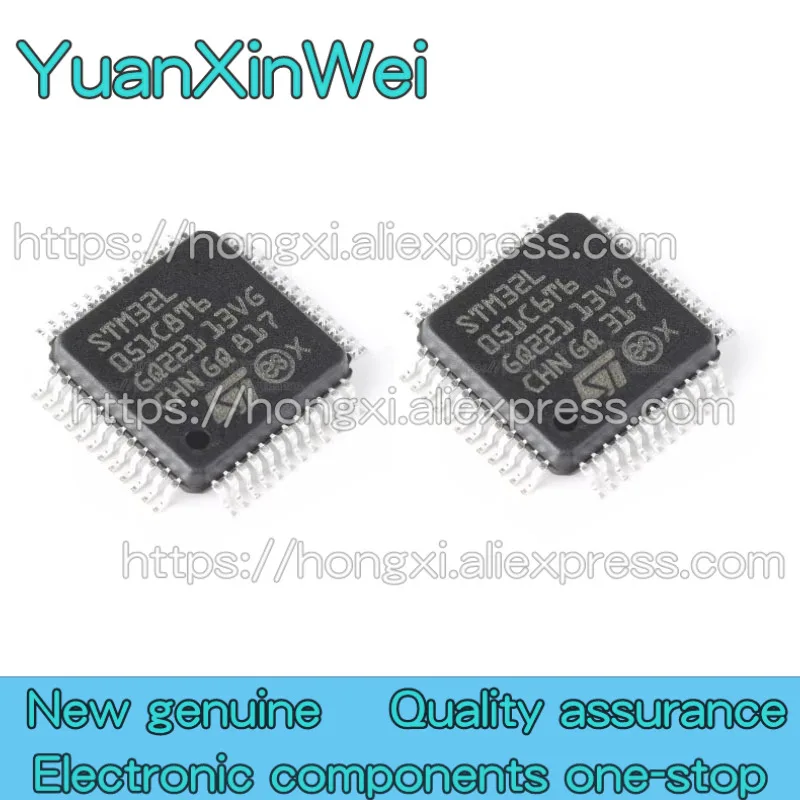 2PCS New original STM32L051C6T6 STM32L051C8T6 STM32L051R8T6 STM32L051R6T6 ARM 32-bit microcontroller MCU
2PCS New original STM32L051C6T6 STM32L051C8T6 STM32L051R8T6 STM32L051R6T6 ARM 32-bit microcontroller MCU
