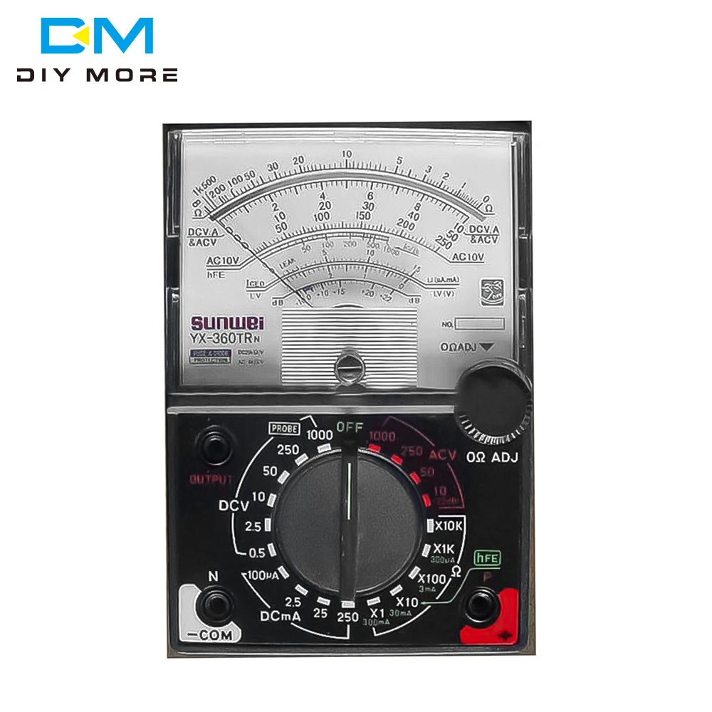 Needle Type Universal Meter Pointer Display Electrical Multimeters Voltage Current Resistance Tester Pen AC DC
Needle Type Universal Meter Pointer Display Electrical Multimeters Voltage Current Resistance Tester Pen AC DC