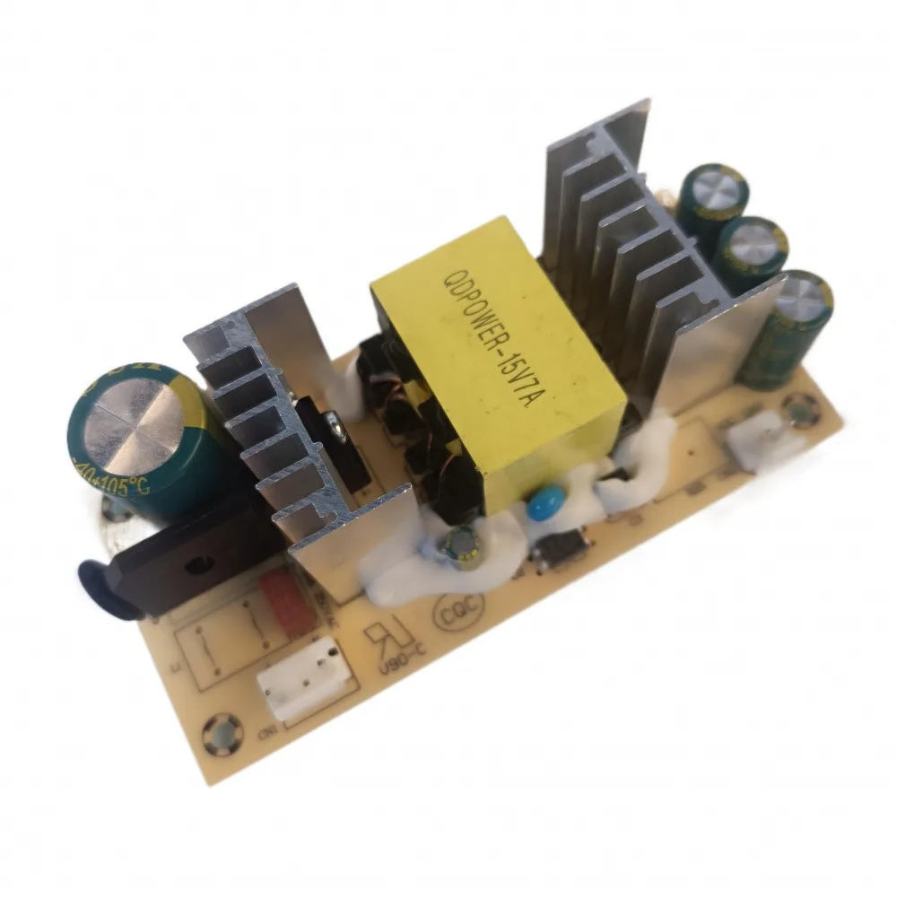 15V 7A AC-DC Convertor AC110-240V to 15V Step-down Power Supply Module Board with Overvoltage Protection
15V 7A AC-DC Convertor AC110-240V to 15V Step-down Power Supply Module Board with Overvoltage Protection