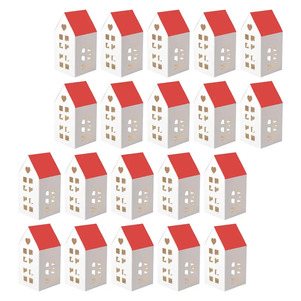 20 Pcs Candy Box Cardboard Gingerbread House Christmas Cookie Boxes Paper Bags Manual
20 Pcs Candy Box Cardboard Gingerbread House Christmas Cookie Boxes Paper Bags Manual