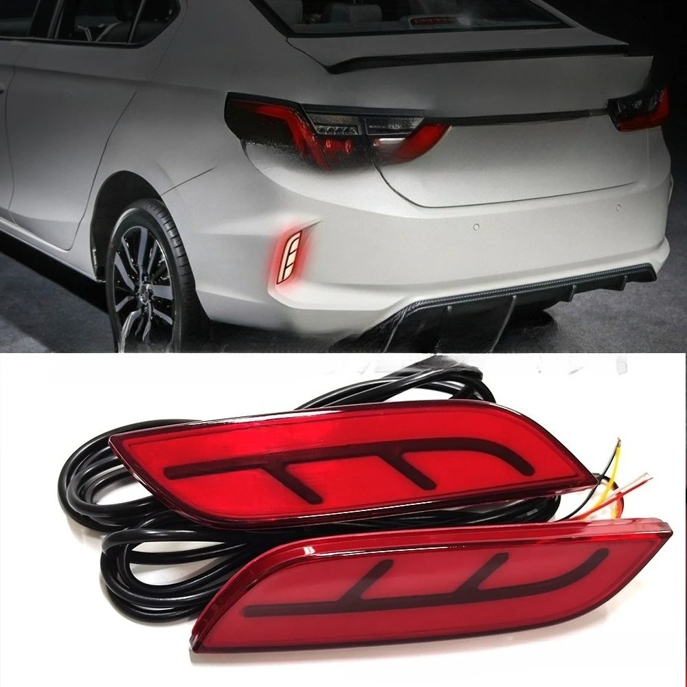 Led Rear Bumper Light Reflector Dymanic Turn Signal Brake Light For Honda City 2021 2022 2023 Modification Accessories
Led Rear Bumper Light Reflector Dymanic Turn Signal Brake Light For Honda City 2021 2022 2023 Modification Accessories