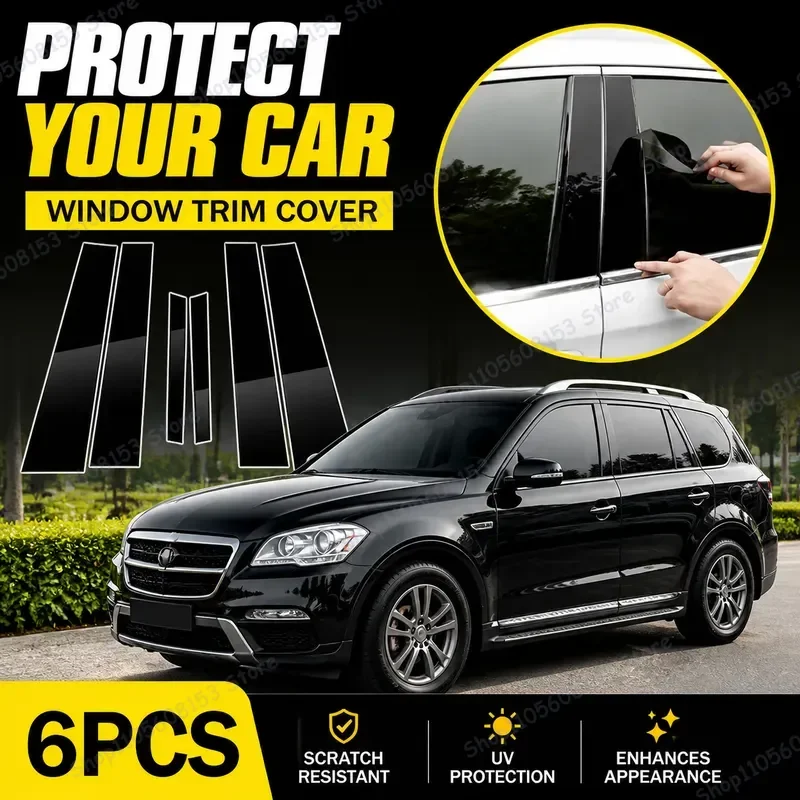 For Mercedes Benz ML W164 2006–2011 Window Trim Covers for B Pillar C Pillar Door Frame Decorative PC Stickers Auto Interior
For Mercedes Benz ML W164 2006–2011 Window Trim Covers for B Pillar C Pillar Door Frame Decorative PC Stickers Auto Interior