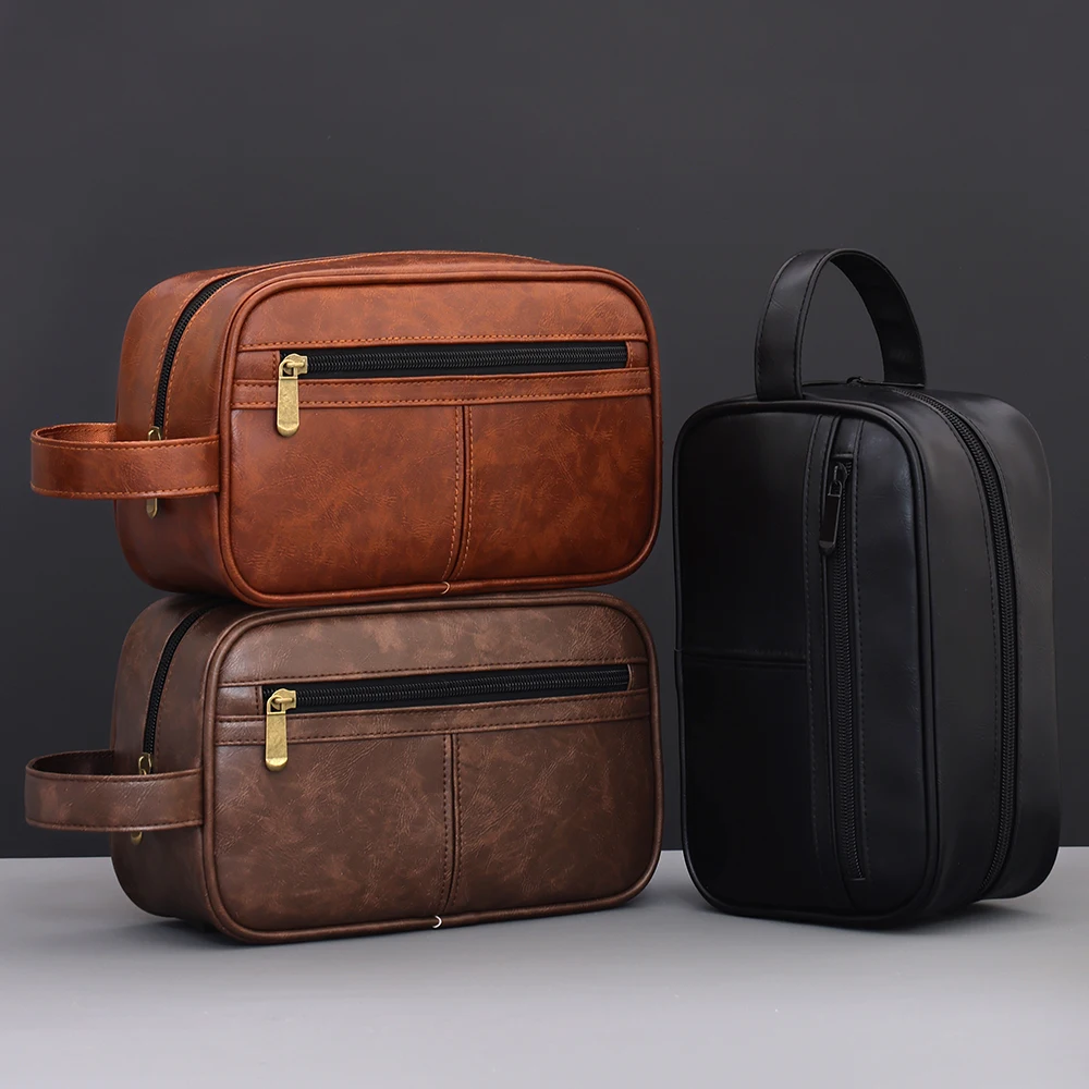 Men Vintage Luxury Toiletry Bag Travel Necessary Business Cosmetic Makeup Cases Male Hanging Storage Organizer Wash Bags
Men Vintage Luxury Toiletry Bag Travel Necessary Business Cosmetic Makeup Cases Male Hanging Storage Organizer Wash Bags