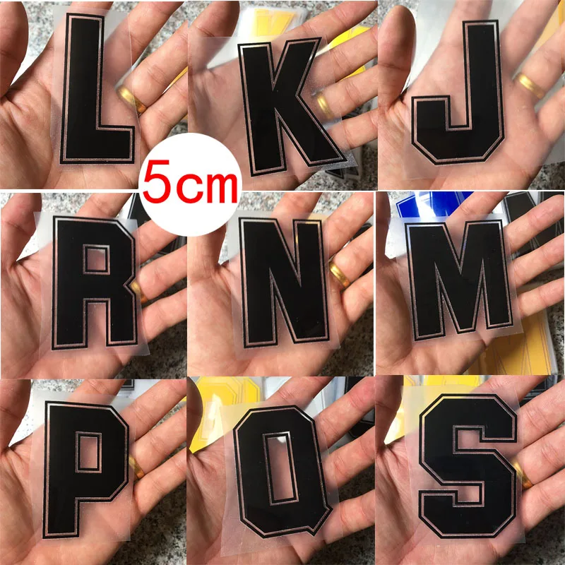 5cm Iron on Letter Basketball Shirt Number Clothes Football jersey Hot Transfer Sticker
5cm Iron on Letter Basketball Shirt Number Clothes Football jersey Hot Transfer Sticker