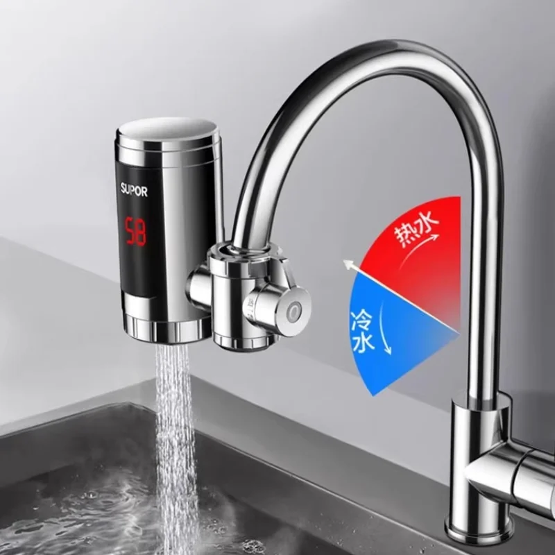 Мгновенный кран для горячей воды, небольшой кухонный обогреватель, быстрый нагрев 3000 Вт, электрический кран для дома, мгновенный водонагреватель
Мгновенный кран для горячей воды, небольшой кухонный обогреватель, быстрый нагрев 3000 Вт, электрический кран для дома, мгновенный водонагреватель