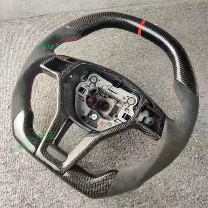 100% натуральное углеродное волокно/кожа Автомобильное рулевое колесо для Mercedes-Benz C63 W204
100% натуральное углеродное волокно/кожа Автомобильное рулевое колесо для Mercedes-Benz C63 W204