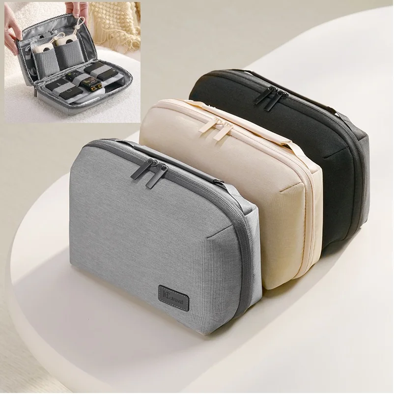 Portable Charger Organizer Pouch, RPET Eco-Friendly Cable Bag,Waterproof Travel Tech Accessories Case for USB Wires,Adapters,
Portable Charger Organizer Pouch, RPET Eco-Friendly Cable Bag,Waterproof Travel Tech Accessories Case for USB Wires,Adapters,