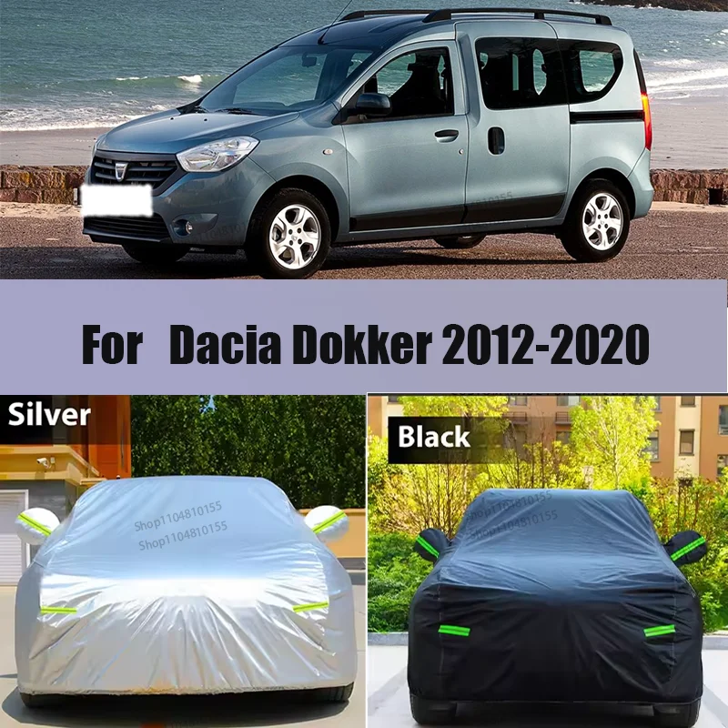 Full Car Cover For Dacia Dokker 2012-2020 Car Cover Outdoor Sun Shade Rain Snow Dust Frost Resistant Anti-UV Cover
Full Car Cover For Dacia Dokker 2012-2020 Car Cover Outdoor Sun Shade Rain Snow Dust Frost Resistant Anti-UV Cover