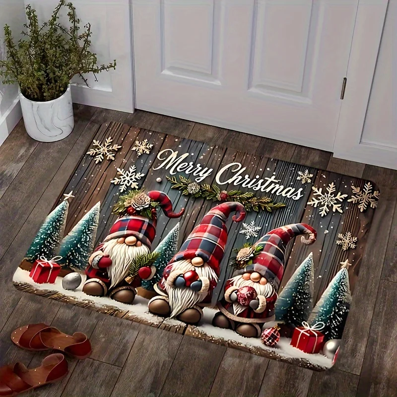 VIKAMA Christmas Carpet Three Santa Claus Doormat Entrance Welcome Mat Outdoor Carpet Rug For Bedroom Living Room Home Decoratio
VIKAMA Christmas Carpet Three Santa Claus Doormat Entrance Welcome Mat Outdoor Carpet Rug For Bedroom Living Room Home Decoratio