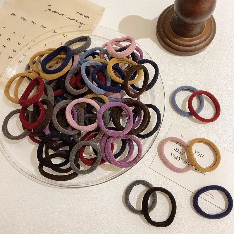 100pcs Multicolor Hair Bands for Women Girls Hairband High Elastic Rubber Band Hair Ties Ponytail Holder Scrunchies Accessorie
100pcs Multicolor Hair Bands for Women Girls Hairband High Elastic Rubber Band Hair Ties Ponytail Holder Scrunchies Accessorie