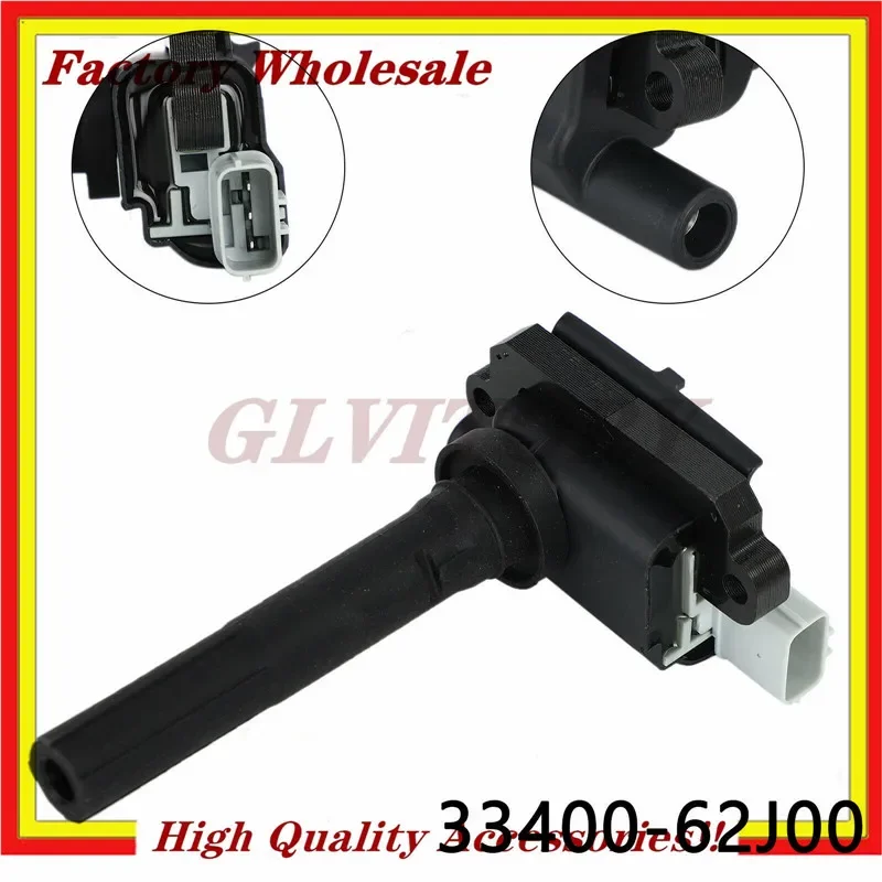 Ignition Coil 33410-77E01 33400-65G00 For Suzuki Ingis Jimmy Baleno SX4 Swift Holden Cruze YG M13A M15A M16A G16B 1.3 1.5 1.6
Ignition Coil 33410-77E01 33400-65G00 For Suzuki Ingis Jimmy Baleno SX4 Swift Holden Cruze YG M13A M15A M16A G16B 1.3 1.5 1.6