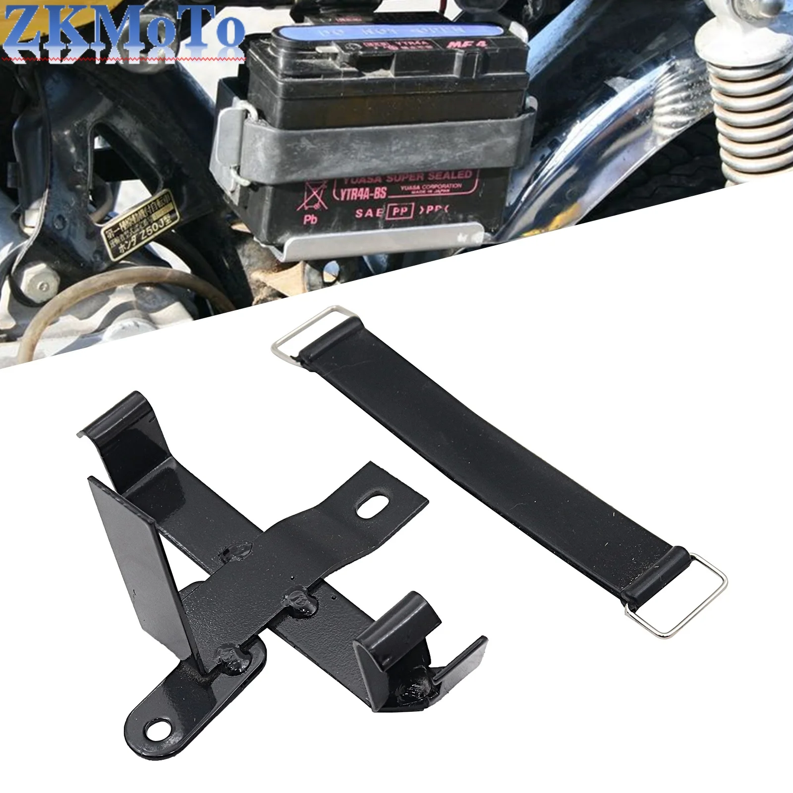 NEW Motorcycle Accessories Battery Box Frame Battery Fixing Bracket For Honda Z50 Z50A Z50J Z50R Mini Trail Monkey Bike
NEW Motorcycle Accessories Battery Box Frame Battery Fixing Bracket For Honda Z50 Z50A Z50J Z50R Mini Trail Monkey Bike