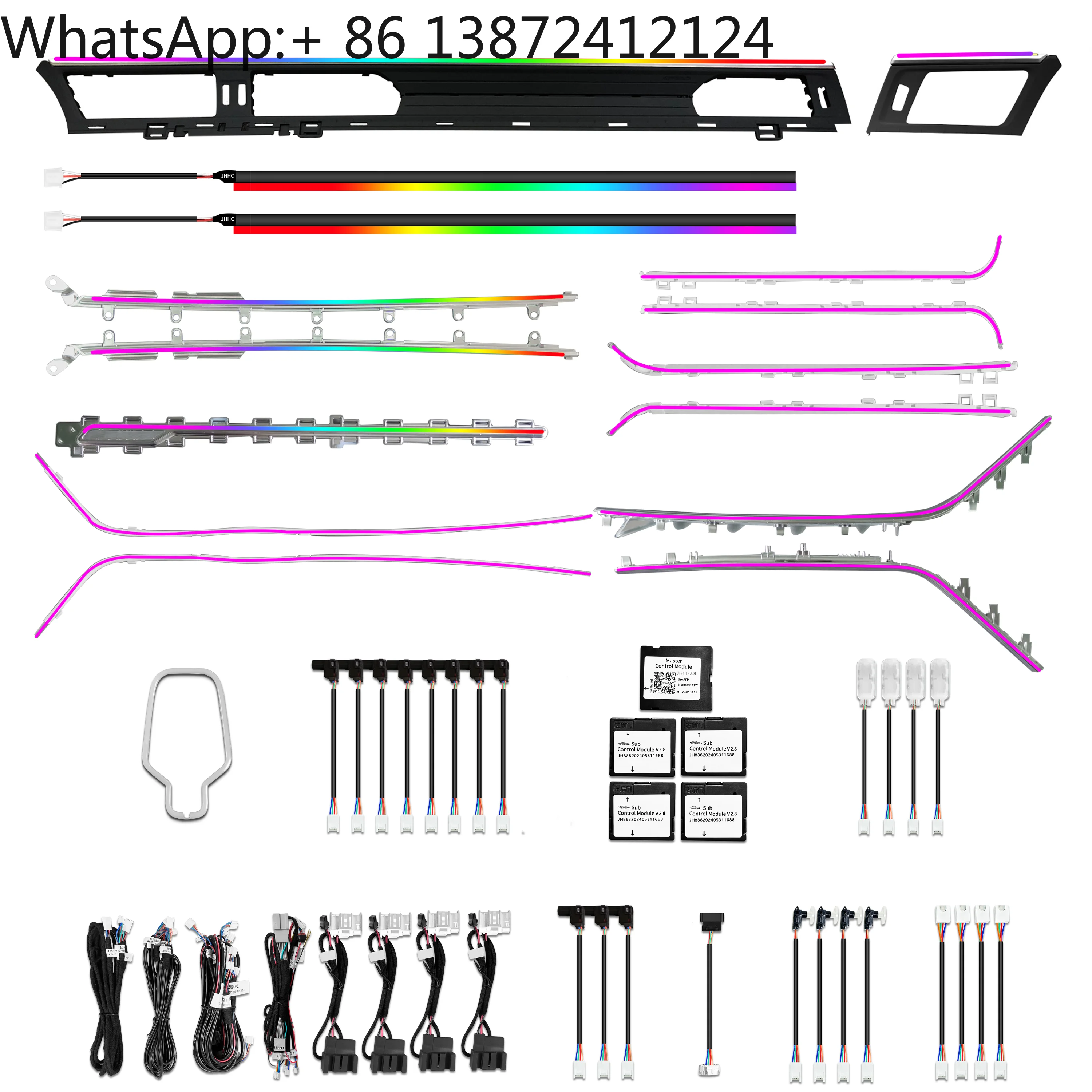 ICarsin Full Set Car Interior Ambient Lighting for Audi A6 A7 C8 2019+ Upgrade Light Kit Dashboard Center Console Door Trim
ICarsin Full Set Car Interior Ambient Lighting for Audi A6 A7 C8 2019+ Upgrade Light Kit Dashboard Center Console Door Trim
