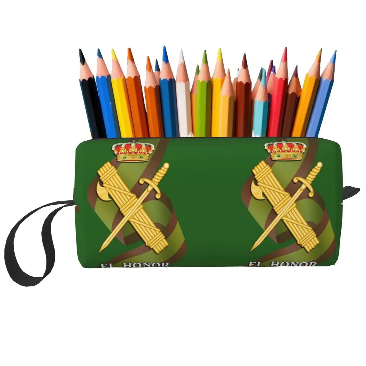 Spanish Guard Civil Spain Flag Pencil Case for Boys Girls School Pen Box Pencil Bag Travel Women Cosmetic Bag Organizer Pouch
Spanish Guard Civil Spain Flag Pencil Case for Boys Girls School Pen Box Pencil Bag Travel Women Cosmetic Bag Organizer Pouch