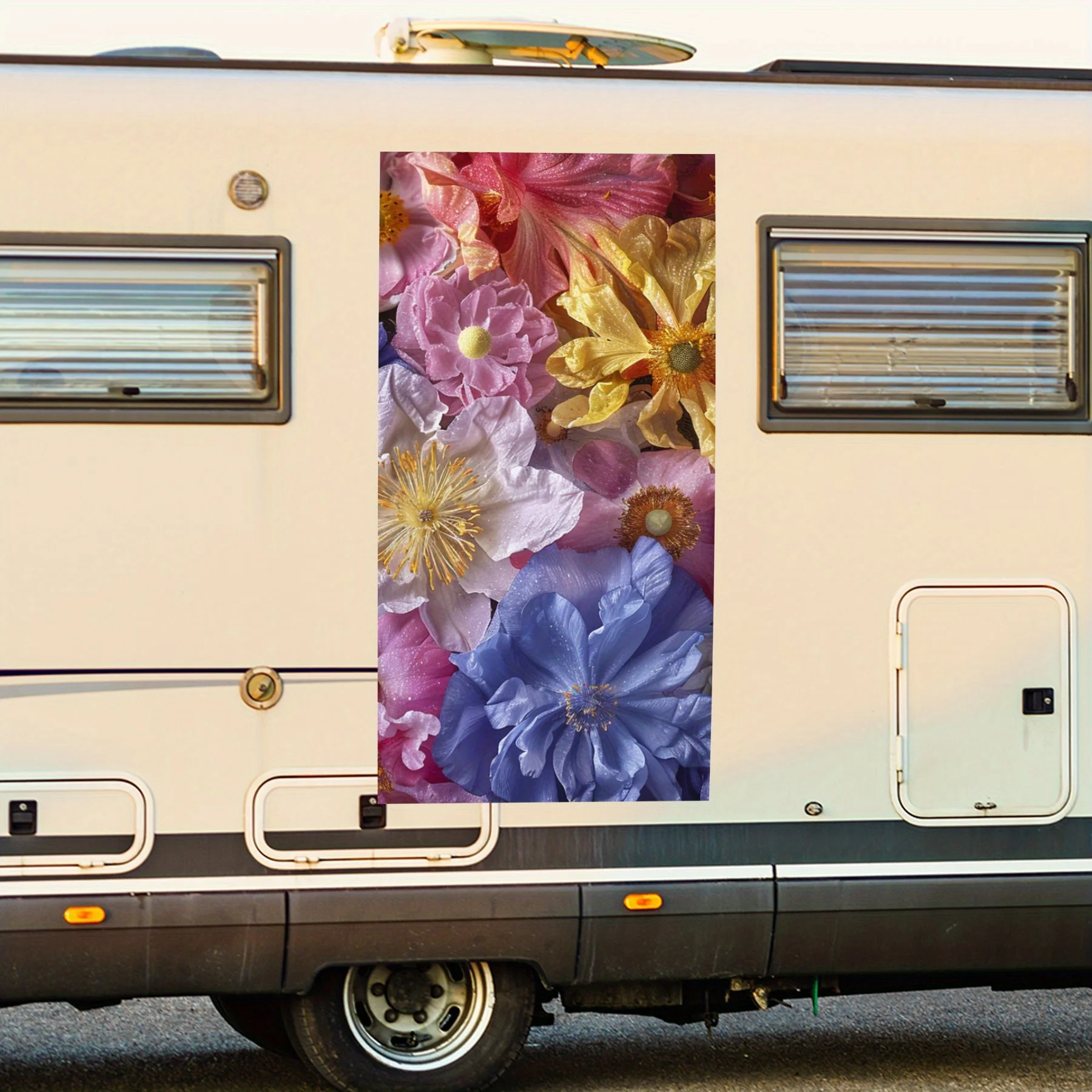 Красочная автомобильная наклейка с цветочным принтом, виниловая наклейка на сторону моторики дома, водонепроницаемая самоклеящаяся виниловая наклейка на сторону
Красочная автомобильная наклейка с цветочным принтом, виниловая наклейка на сторону моторики дома, водонепроницаемая самоклеящаяся виниловая наклейка на сторону