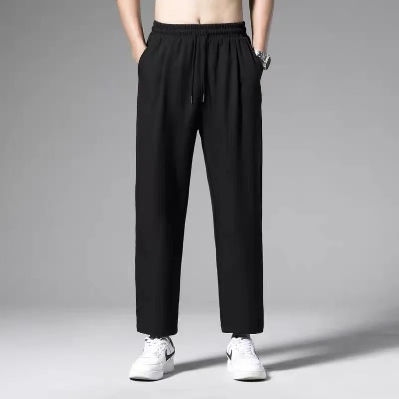Men's Summer Pants Work Pants Man Casual Pants Straight Leg Loose Stretchy Long Trousers SportBottoms GuyJoggers Sweatpants Male
Men's Summer Pants Work Pants Man Casual Pants Straight Leg Loose Stretchy Long Trousers SportBottoms GuyJoggers Sweatpants Male