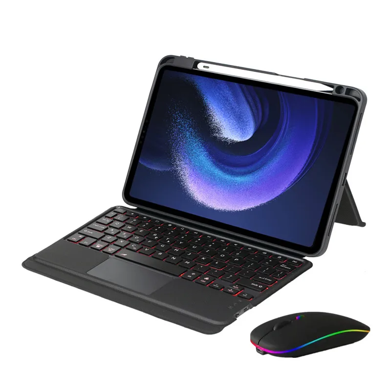 Magnetic Keyboard Case For Xiaomi Pad 6 Pro Cover For Xiaomi Mi Pad 6 Tablet Teclado Backlit Touchpad Magnetic Keyboard Mouse
Magnetic Keyboard Case For Xiaomi Pad 6 Pro Cover For Xiaomi Mi Pad 6 Tablet Teclado Backlit Touchpad Magnetic Keyboard Mouse