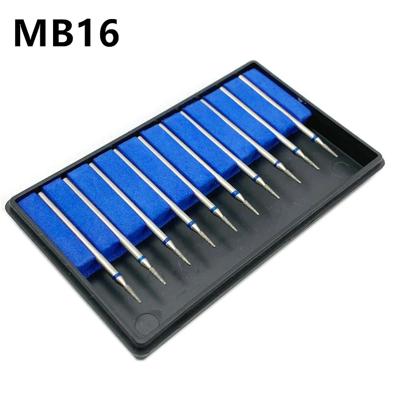 Алмазная дрель для ногтей 10 шт./упаковка, фрезы, зубные шлифовальные сверла для полировки ногтей, полировщик, стоматологические инструменты, хвостовик 2,35 мм, MB16
Алмазная дрель для ногтей 10 шт./упаковка, фрезы, зубные шлифовальные сверла для полировки ногтей, полировщик, стоматологические инструменты, хвостовик 2,35 мм, MB16