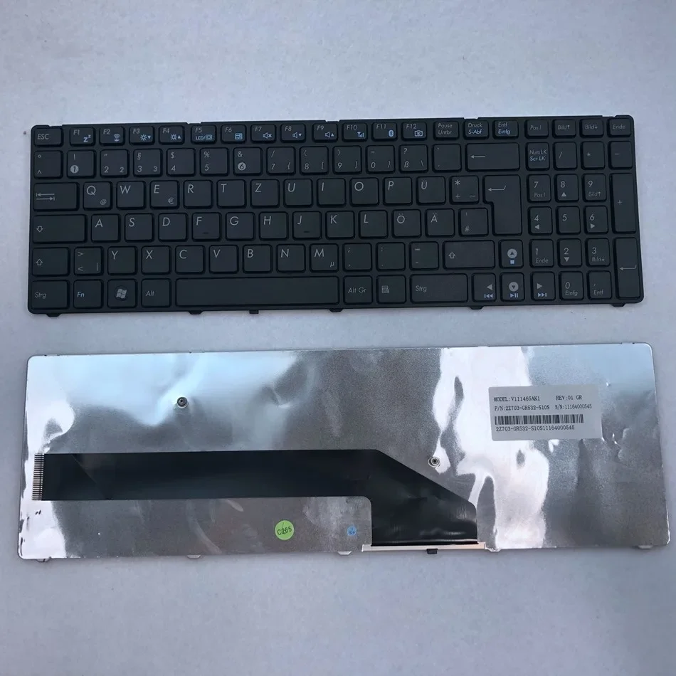 Germany Laptop Keyboard For Gigabyte P2532 P2532N P2532F P2532H P2542 V2 P2542G black frame GR Layout
Germany Laptop Keyboard For Gigabyte P2532 P2532N P2532F P2532H P2542 V2 P2542G black frame GR Layout