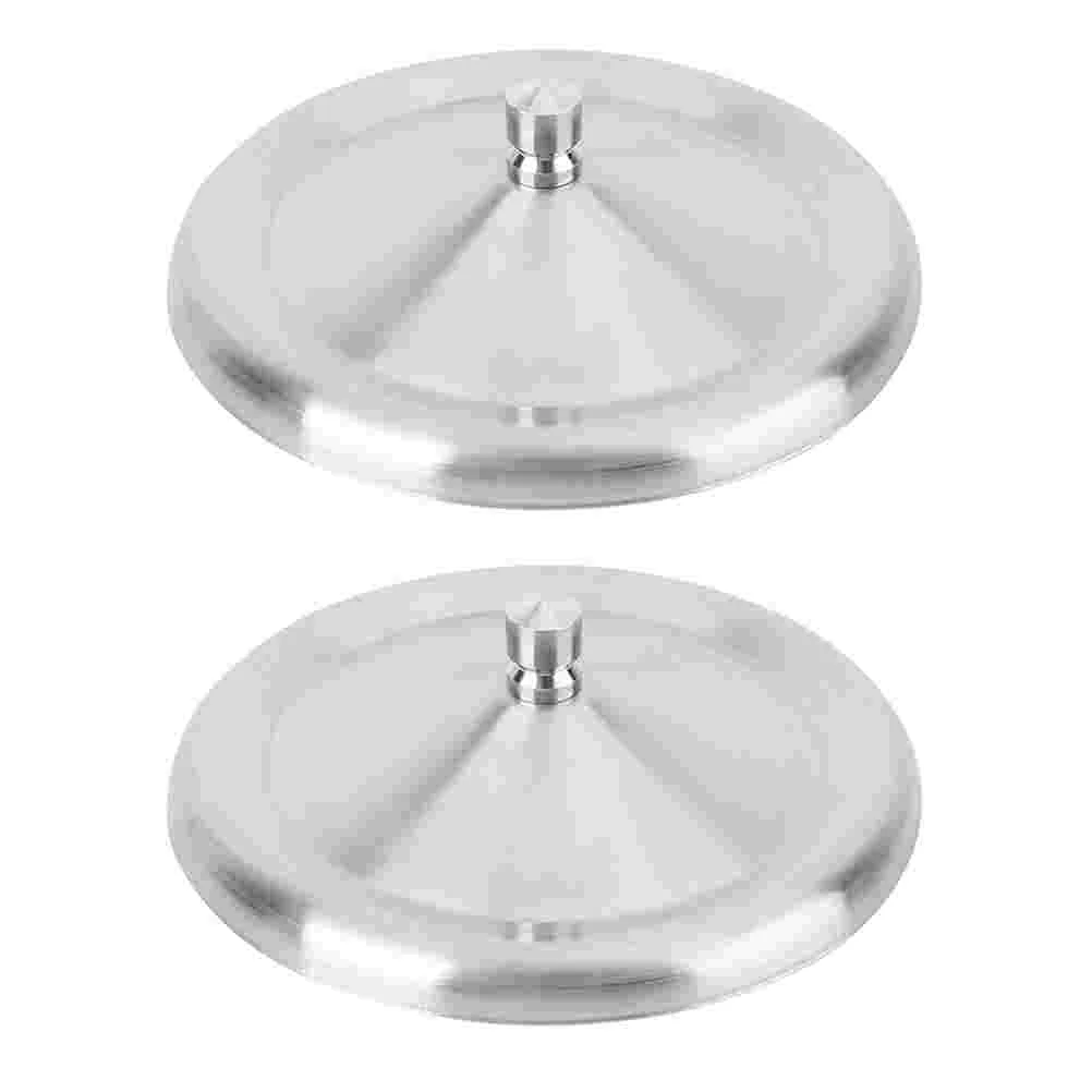 2 Pcs Stainless Steel Cup Lid Heat Resistant Dust Proof Round Corner Easy to Apply Mug Accessory Glass Cup Lid
2 Pcs Stainless Steel Cup Lid Heat Resistant Dust Proof Round Corner Easy to Apply Mug Accessory Glass Cup Lid