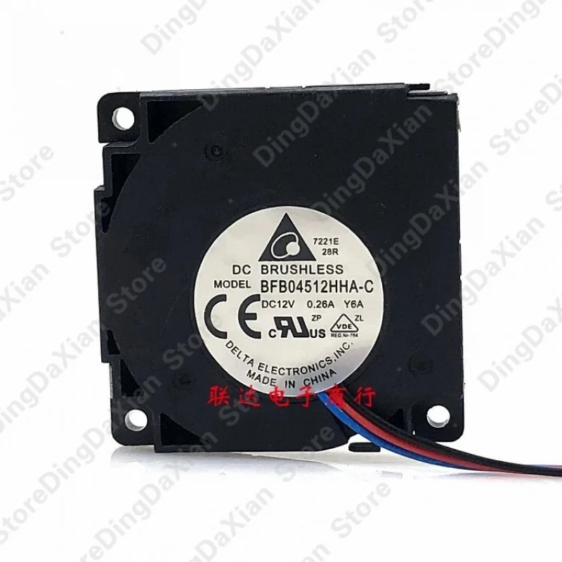 Вентилятор охлаждения Delta BFB04512HHA-C DC12V 0.26A 4510, 3-проводной
Вентилятор охлаждения Delta BFB04512HHA-C DC12V 0.26A 4510, 3-проводной