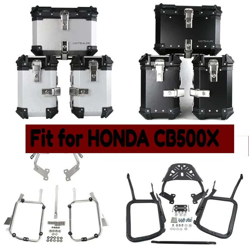 Боковые кофры для мотоцикла, рама, верхняя коробка, чехол, кронштейн для седельной сумки, багажники из нержавеющей стали для HONDA CB500X
Боковые кофры для мотоцикла, рама, верхняя коробка, чехол, кронштейн для седельной сумки, багажники из нержавеющей стали для HONDA CB500X