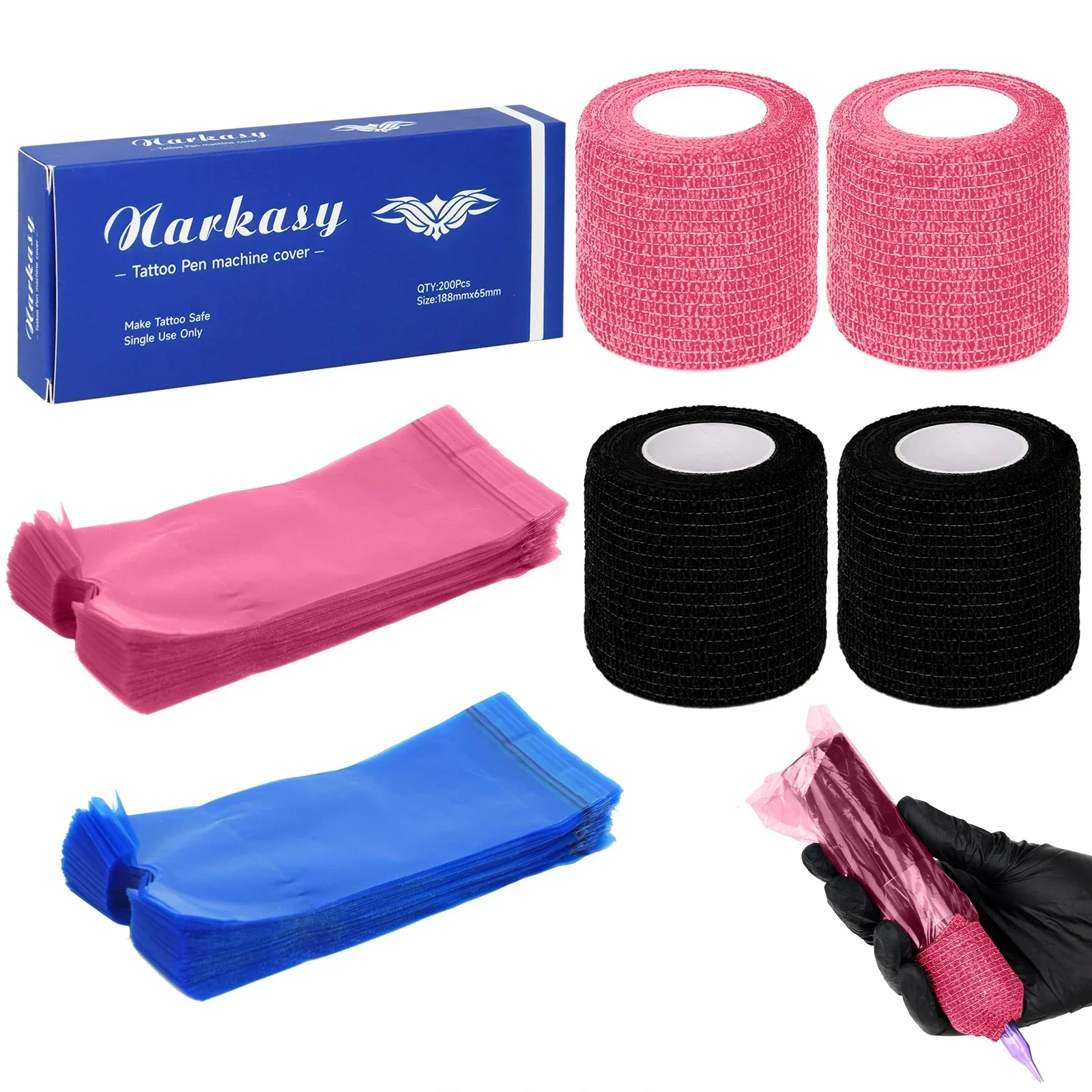 Tattoo Machine Pen Bags and Grip Covers Combo Big Size Tattoo Pen Covers with Self-Adherent Tape Pen Sleeves Tattoo Accessories
Tattoo Machine Pen Bags and Grip Covers Combo Big Size Tattoo Pen Covers with Self-Adherent Tape Pen Sleeves Tattoo Accessories
