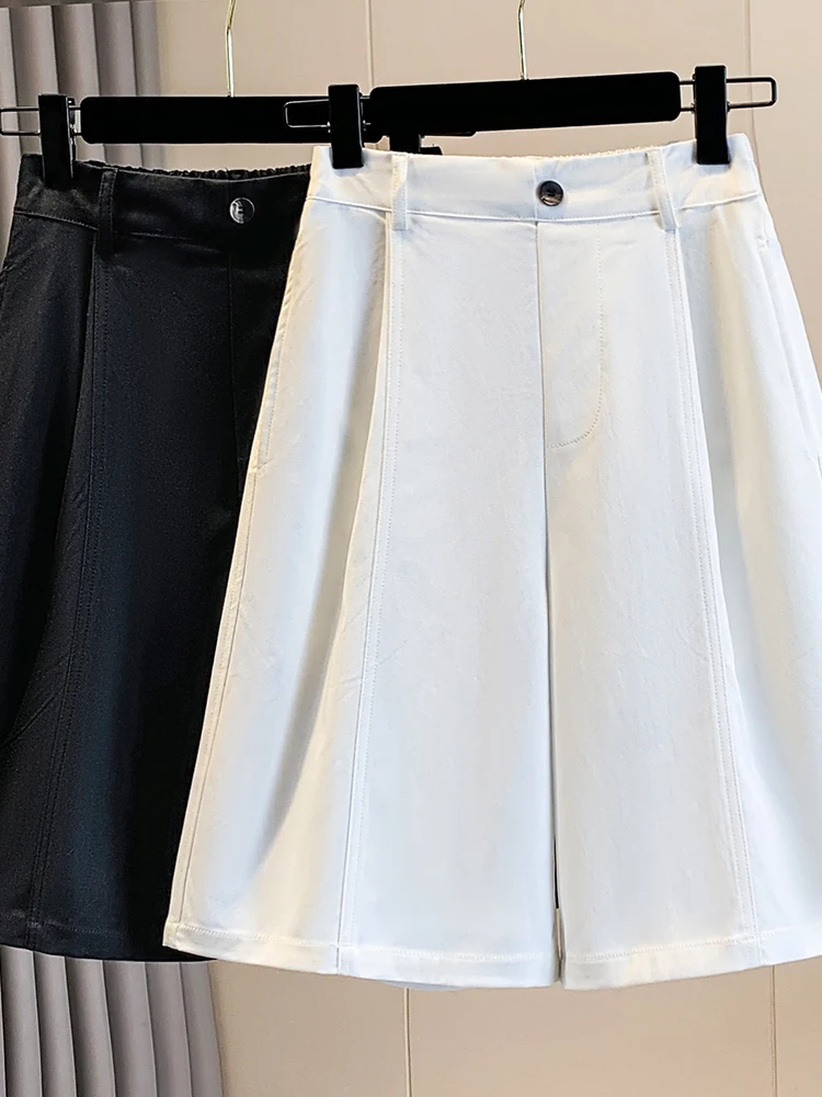 Women's High Waist Straight Leg Pants Summer 2026 Korean Style Pure Color Versatile plus Size Thin Wide Leg Trousers
Women's High Waist Straight Leg Pants Summer 2026 Korean Style Pure Color Versatile plus Size Thin Wide Leg Trousers
