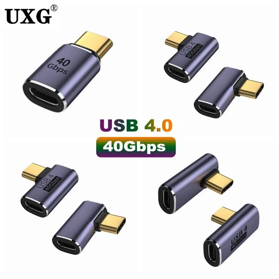 40Gbps Type-C Adapter USB 4.0 Male To Female Data 100W Charge Sync Extension Cable Connector USB-C To Type C Adapter Replacement
40Gbps Type-C Adapter USB 4.0 Male To Female Data 100W Charge Sync Extension Cable Connector USB-C To Type C Adapter Replacement