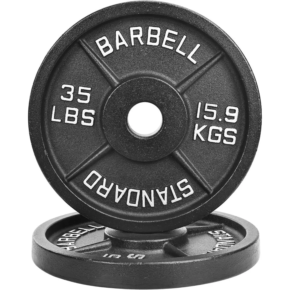 2-Inch Cast Iron Gym Weight Plates for Strength Training and Weightlifting in Various Sizes
2-Inch Cast Iron Gym Weight Plates for Strength Training and Weightlifting in Various Sizes